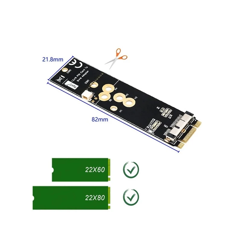 M.2 NVME SSD адаптера разъем конвертер для BCM94360CD BCM94331CD BCM94360CS BCM943602CS BCM94360CS2 BCM943224PCI EBT2| |