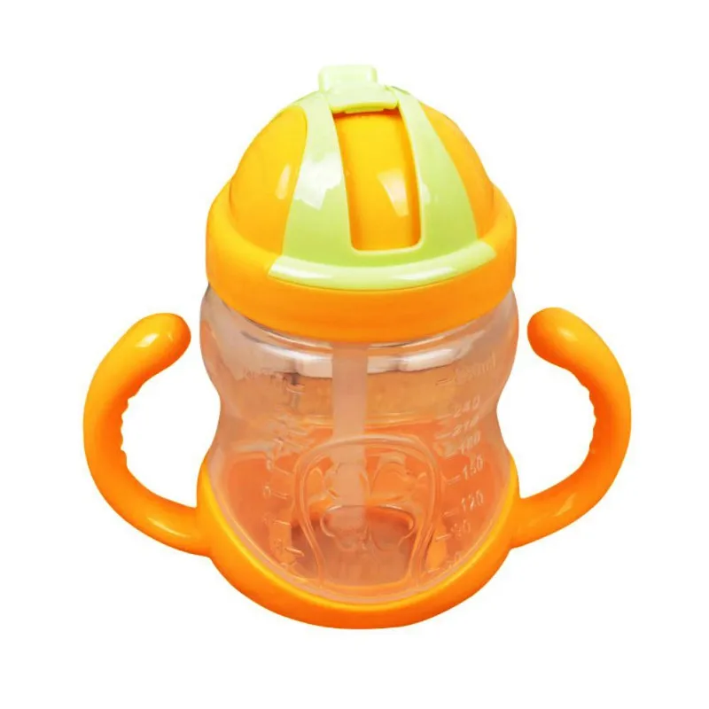 280ml H5 210/260/280/300/320/330/400/420 мл для обучения питью, Бутылки для воды для кормления, для младенцев, стильная футболка с изображением персонажей видеоигр герметичные чашки с ручками - Цвет: 280ml H5