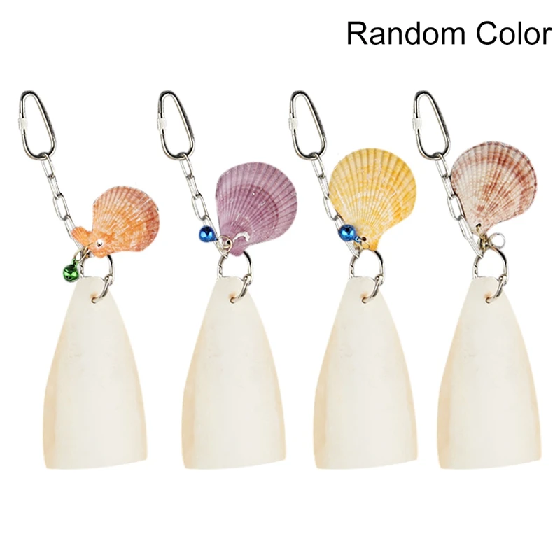 

Random Color Legendog Parrot Cuttlebone Realistic Creative Parrot Chew Toy Bird Cuddle Bone with Shell Bird Toys Training Toys