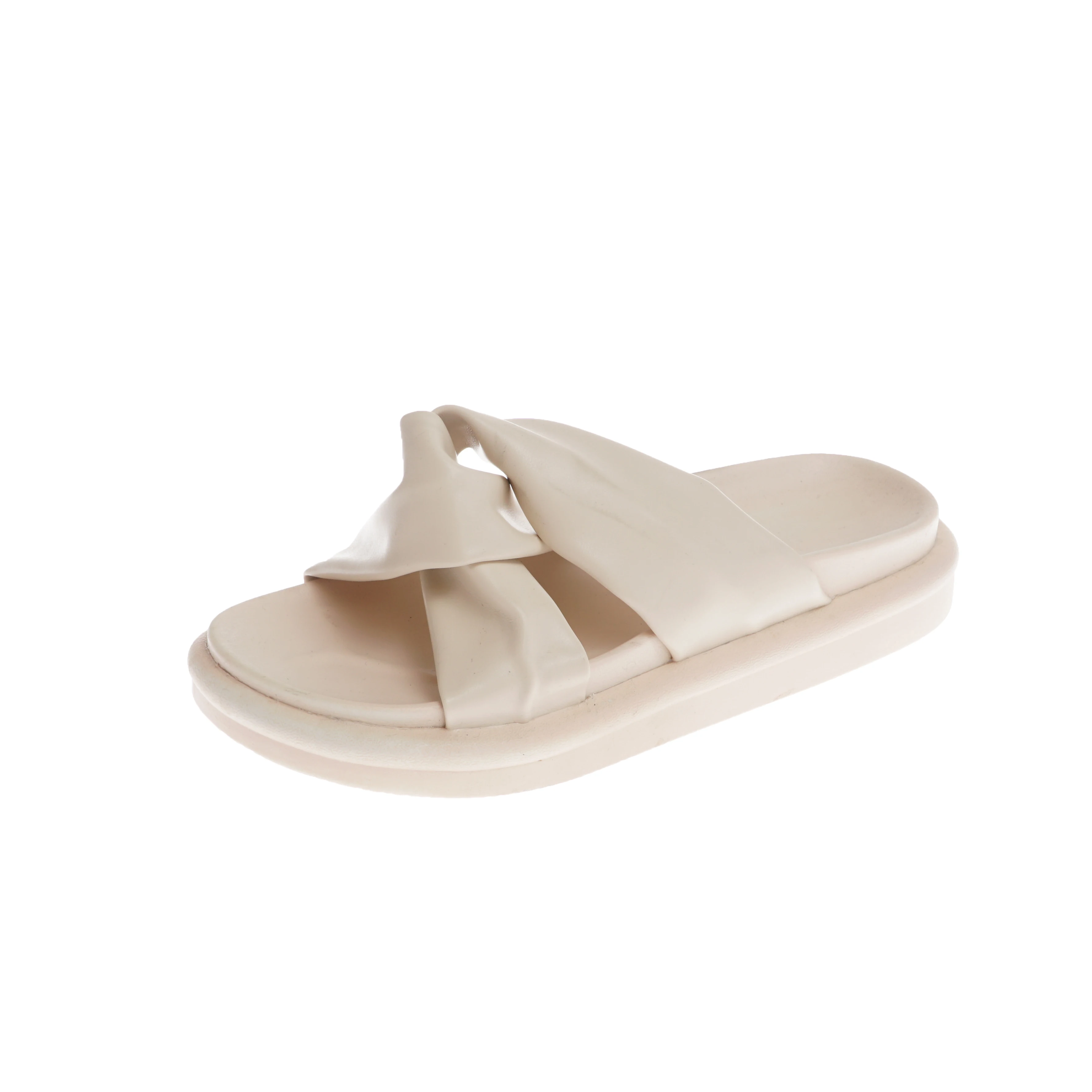 

Low Female Shoes Slippers Casual Slides Platform Butterfly-Knot 2021 Luxury Soft Summer Flat Rubber Basic Butterfly-knot PU