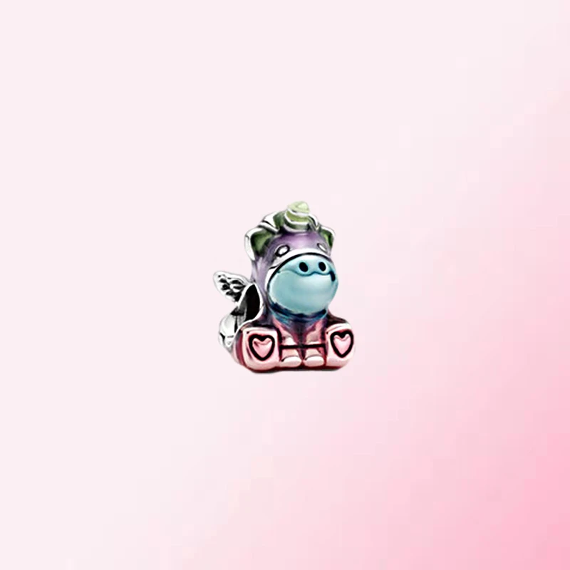 

Pando New Fashion Trend 925 Sterling Silver Rainbow Unicorn Beads 799353C01