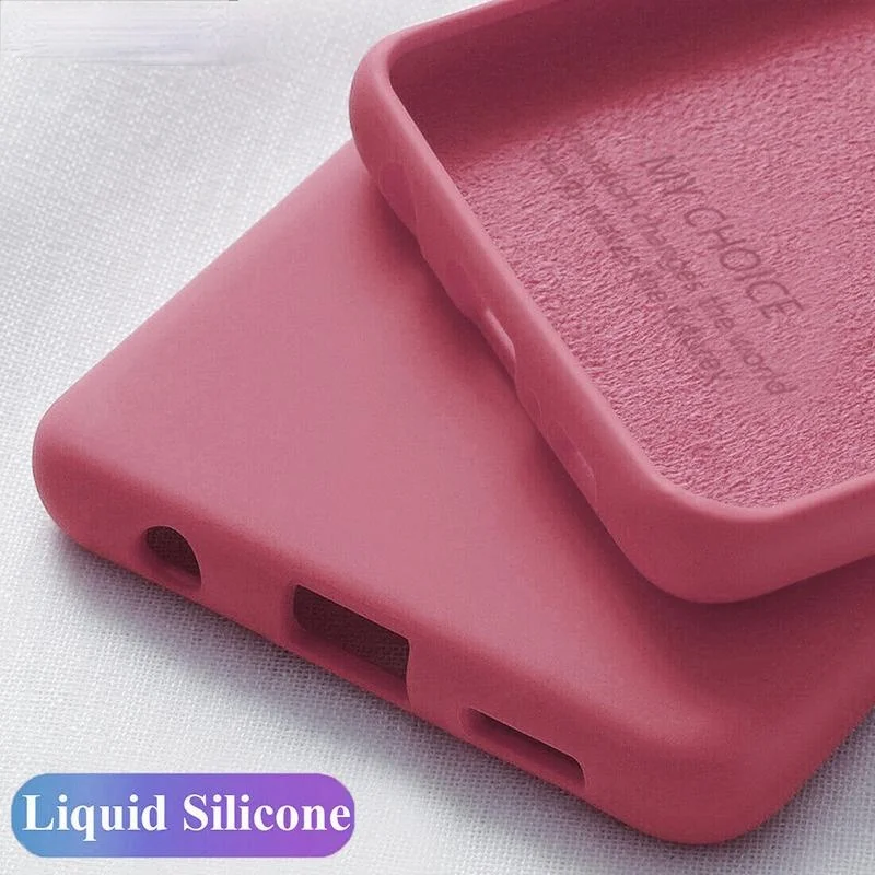 

For Samsung A50 A70 A51 A71 S8 S9 S10E S20 FE Plus Liquid Silicone Soft Case Cover For S21 S20 Plus A72 A52 S7 A31 A21S A32 5G