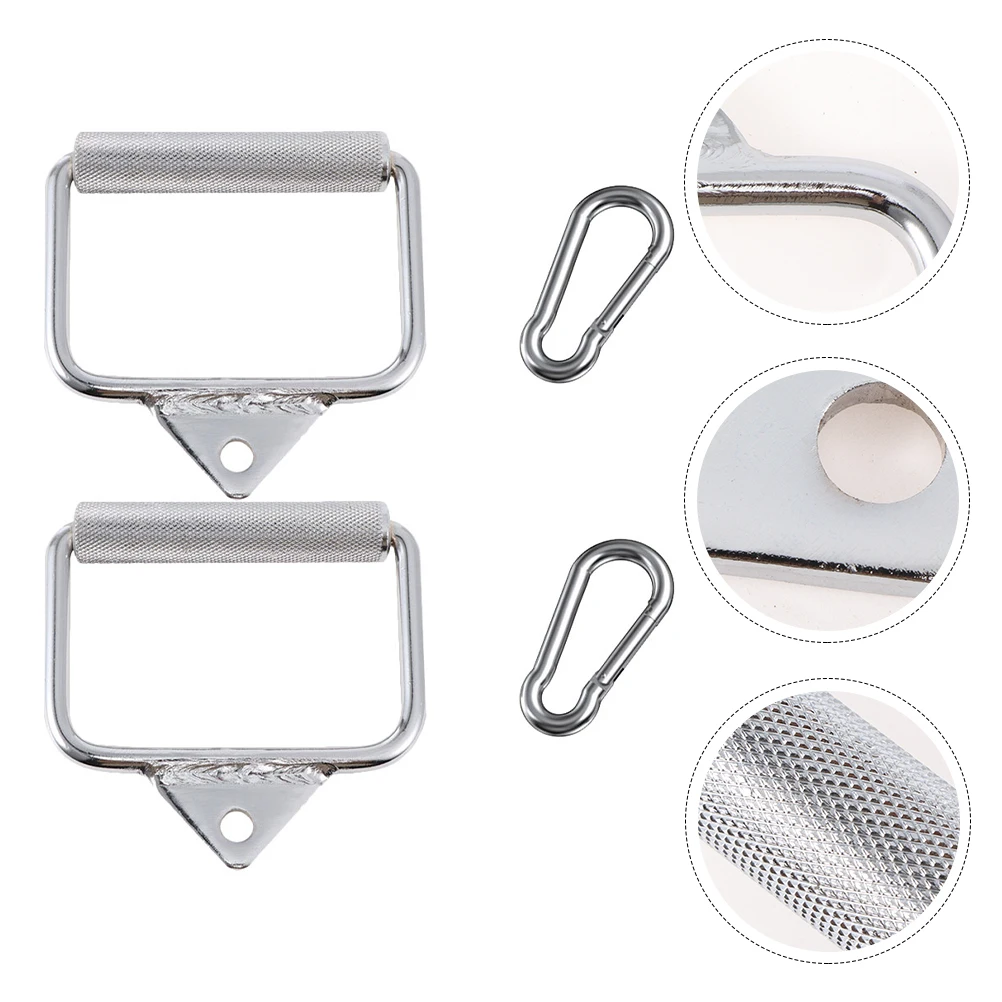 

4pcs Tension Bar Premium Durable Prime Sturdy D-Handle Attachment Bar for Fitness