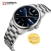 miyota2020 mechanical watches men luxury brand carnival automatic men watch gold military reloj hombre sapphire sport waterproof
