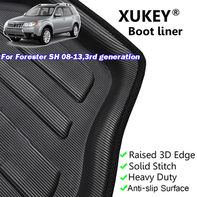 Для Subaru Forester SH 2008-2013 с учетом Caogo лайнер загрузочный лоток задний багажник