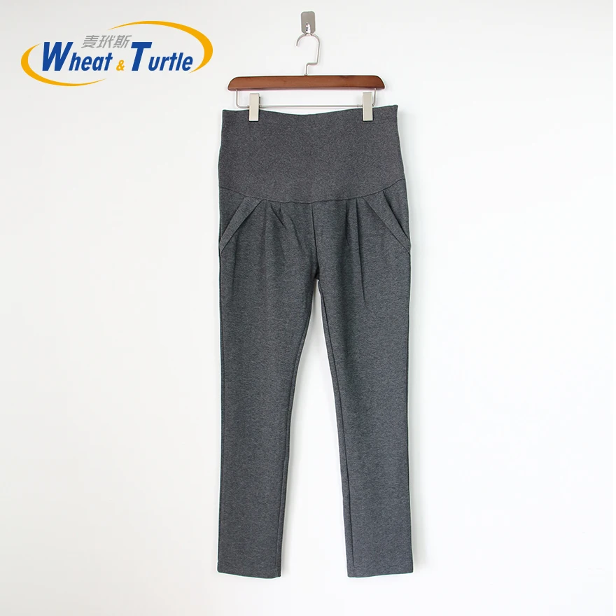 Леггинсы для беременных 7 цветов Осень-зима теплая хлопковая одежда Одежда