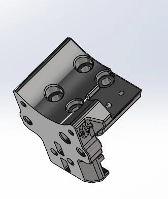 Обновленная металлическая каретка для 3D-принтера Funssor Voron0 MGN9C | Компьютеры и офис
