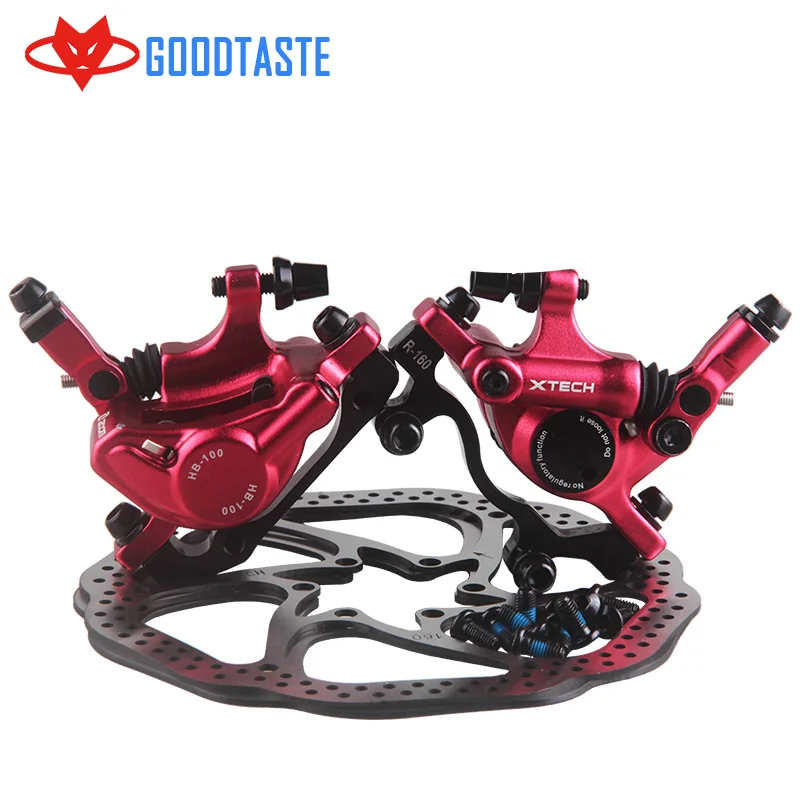 ZOOM MTB Strabe Linie Ziehen Hydraulische Disc Bremssattel Vorne Und Hinten Аксессуары для велосипеда Frenos Ttasero De