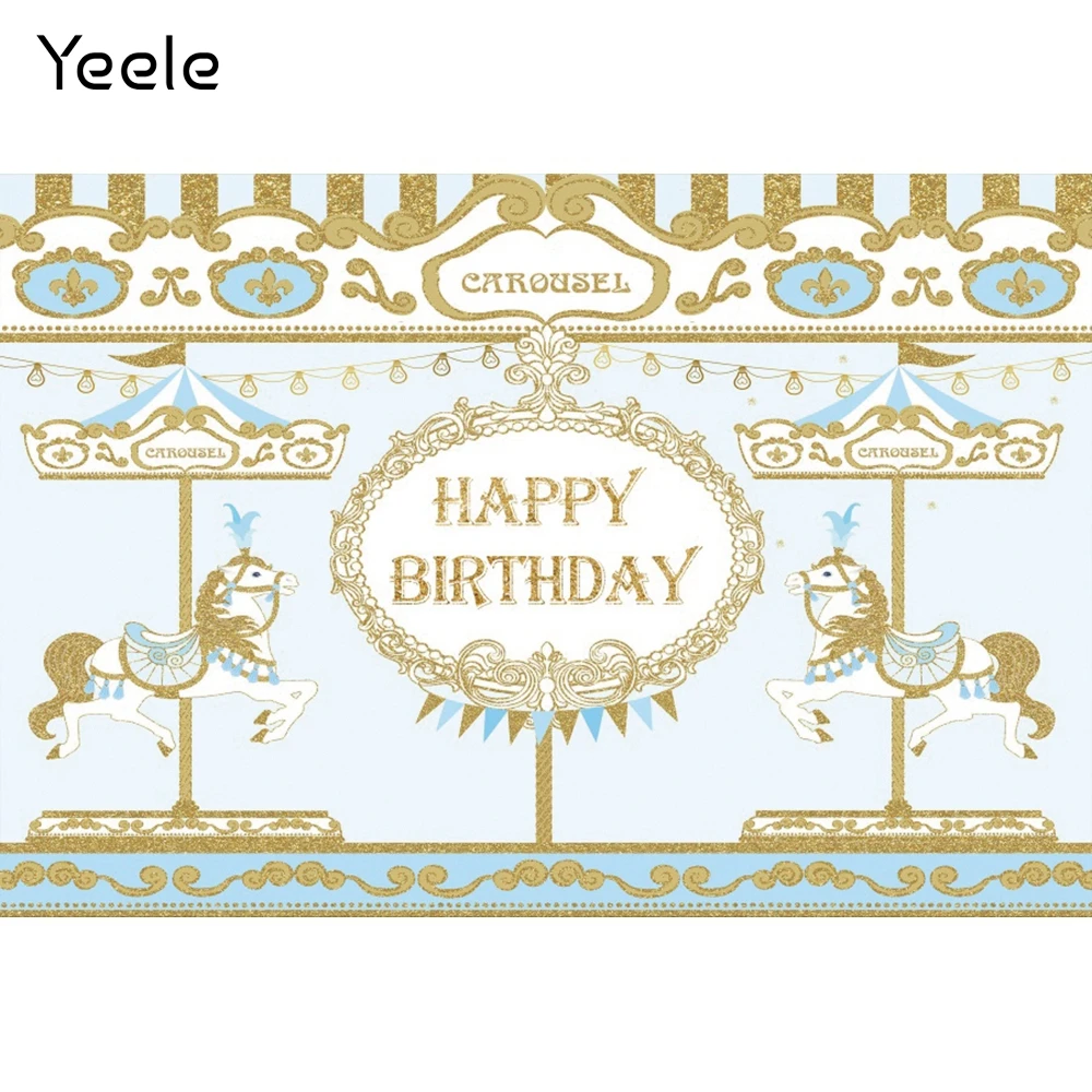 Фон Yeele для фотосъемки на день рождения карусель цирковое колесо обозрения
