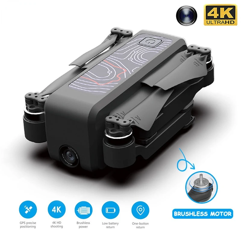 

Gps Drone With Wifi FPV HD 4K Camera Professional Brushless Foldable Quadcopter RC Dron For Kids Gift drones with camera hd