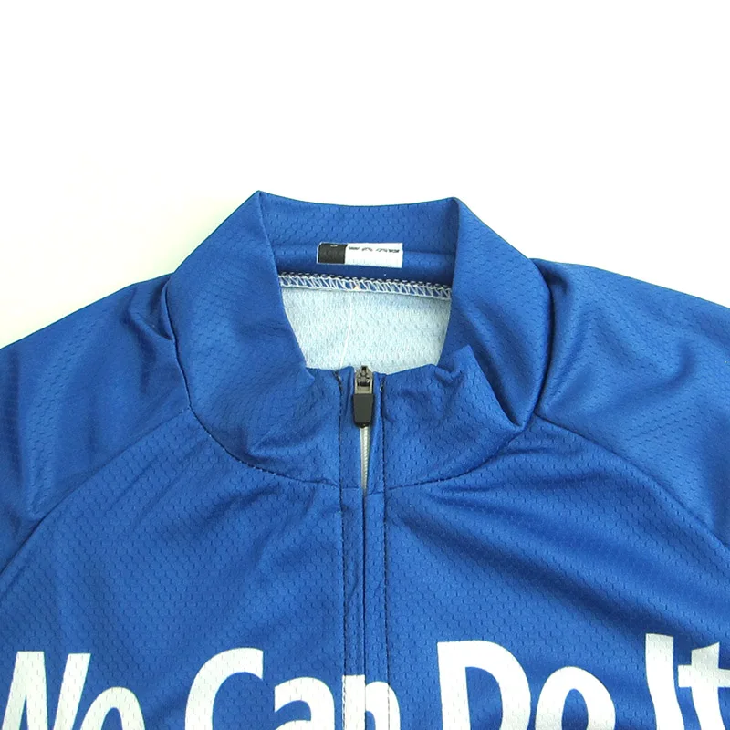 Мы можем сделать это Женская велосипедная футболка одежда красная синяя зеленая