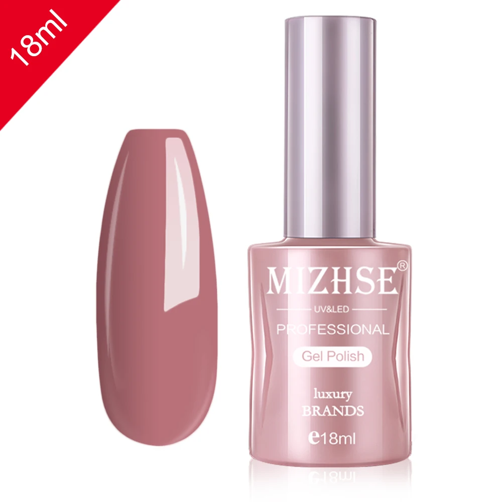 DSH002 MIZHSE 18 мл УФ-гель для ногтей лак замачиваемый УФ светодиодный Гель-лак для ногтей Базовое покрытие верхний цвет Гель-лак полирует ногти - Цвет: DSH002