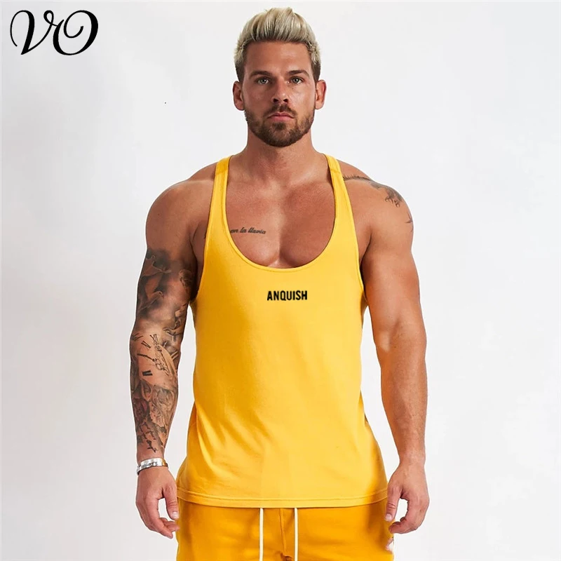 

Летняя Новинка 2020, дышащий мужской гоночный жилет, джоггеры, Спортзалы, бодибилдинг, Мужская одежда, фитнес-упражнения, модная спортивная од...