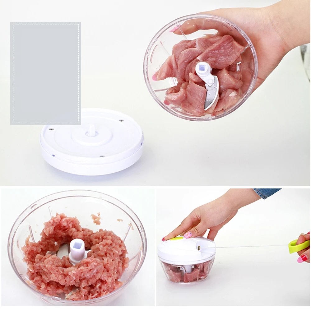 Ручной измельчитель Кухонный комбайн для салатов чеснока мяса лука слайсер