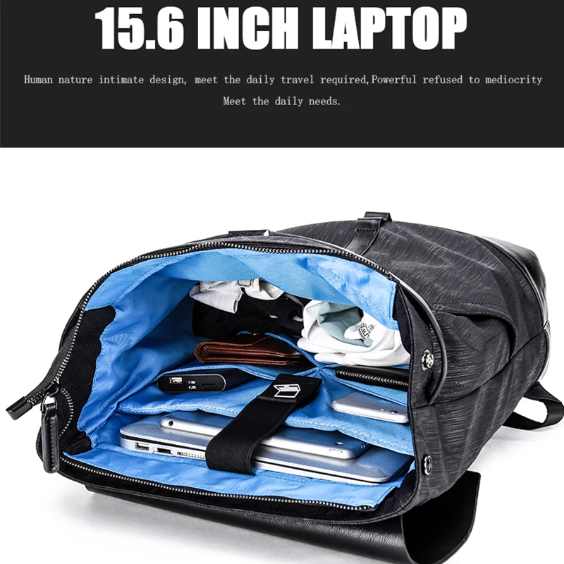 Tangcool Men15.6 &quotрюкзак для ноутбука Водонепроницаемый модный рюкзак из