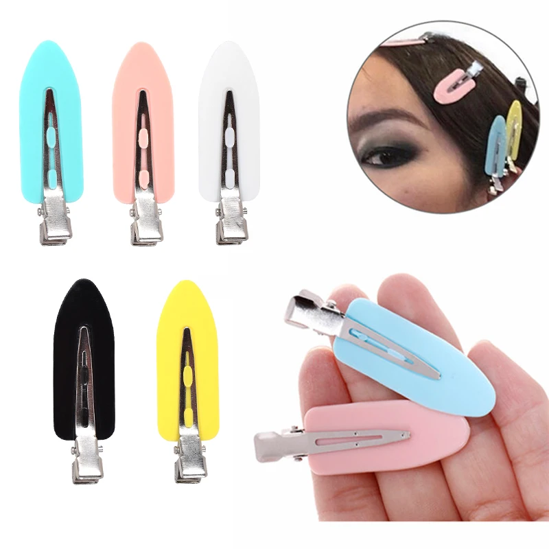 

5pcs/lot No Bend Hair Clips for Women Girls Bang Hairgrips Makeup Salon Tool Hair Styling Accessories Hair Barrette Hairpin