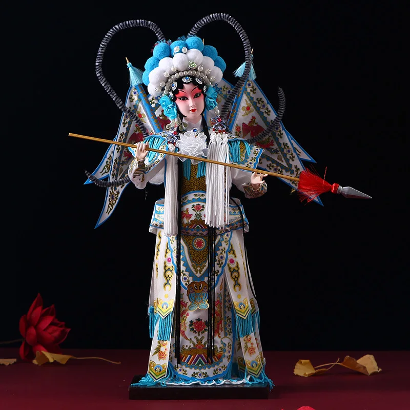 Маленькая статуэтка из гипса в китайском стиле