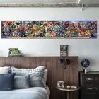 1 шт., Постер для видеоигр, с рисунком броса