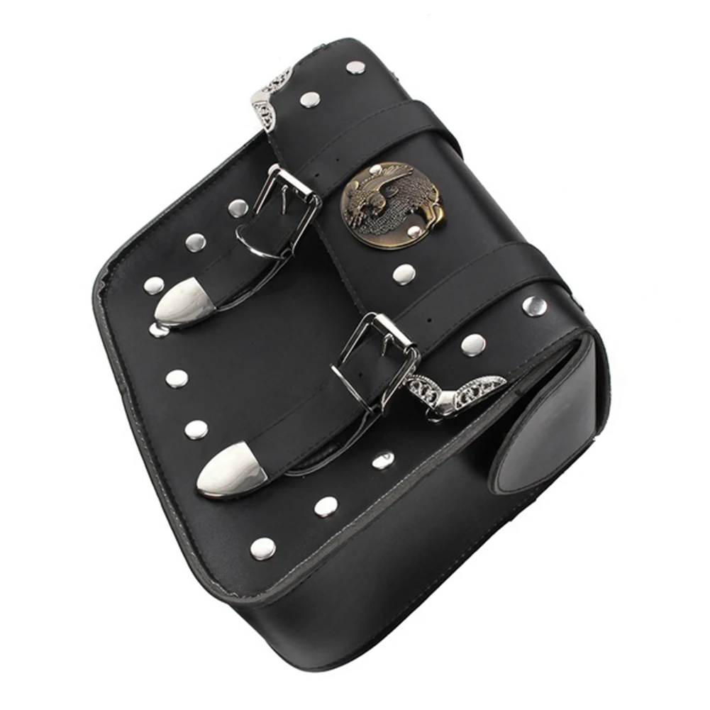 Универсальные Спортивные Сумки из искусственной кожи для мотоцикла седельные