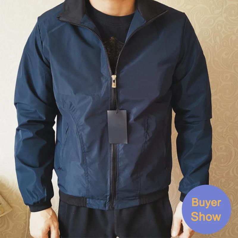 Мужская повседневная куртка бомбер на молнии весна осень 2020|Мужские куртки| |
