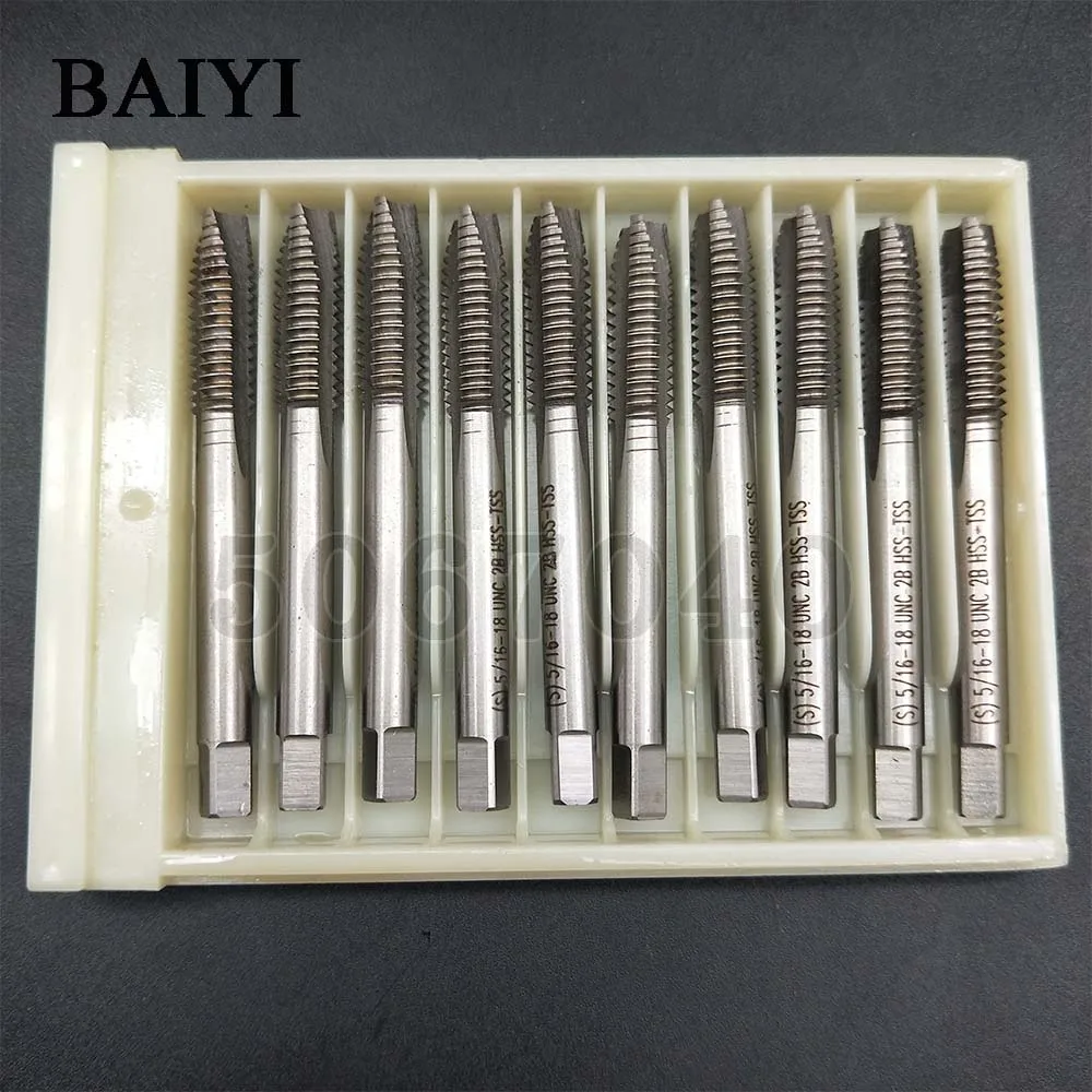 

5/16-18 Hand Thread Tap Machine Thread Tap Right Hand HSS Taper