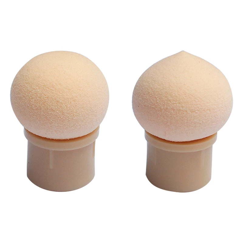 1 шт. острые круглые сменные насадки кисти для порошков градиентная ручка с