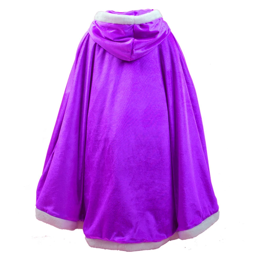 Детские Необычные костюмы для косплея на Хэллоуин плащ с замороженным рисунком