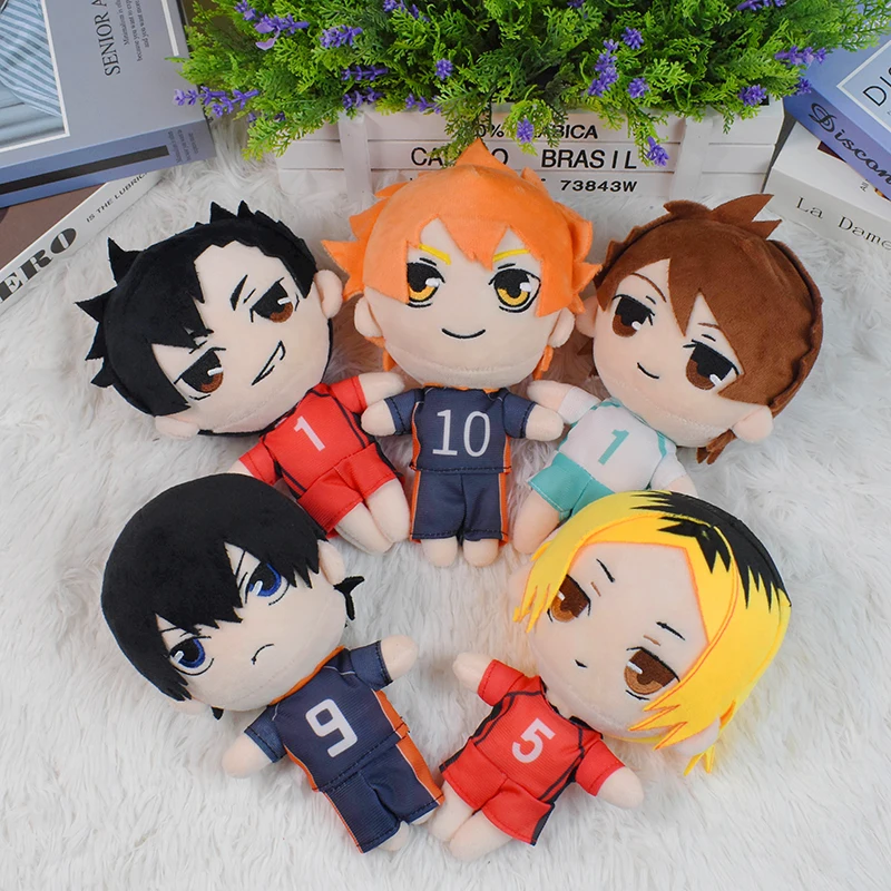 Haikyuu плюшевая игрушка аниме-волейбол мягкая набивная кукла Haikyuu! #9 #10 Hinata Shoyo Tobio