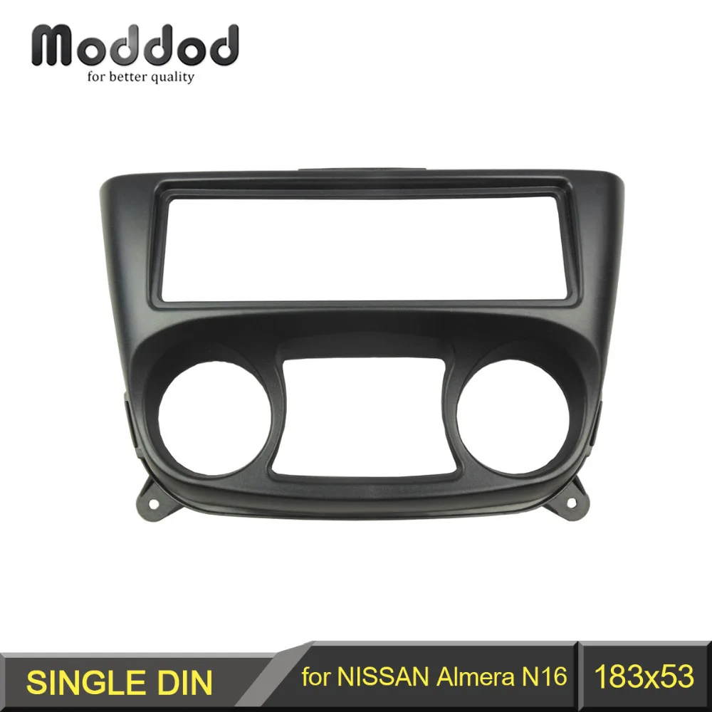 1 Din панель для Nissan Almera N16 2000 2006 Радио DVD стерео Панель Даш Установите отделка