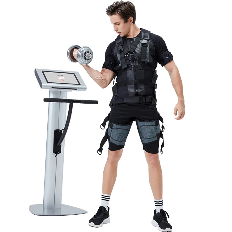 

The 4th Generation Wireless Ems Vest / Electrical Muscle Stimulation Ems Fitness Suit