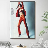 silk cloth wall poster magdalena wro belsexy model star art home decoration gift