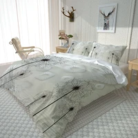 dandelion bedding set 3d bedding sets bed sheet duvet cover pillow case home textiles