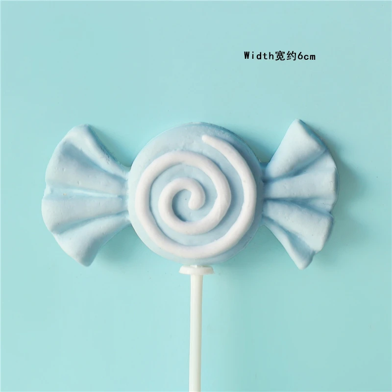 Красочные глиняные конфеты Топпер для торта С Днем Рождения Детские вечерние