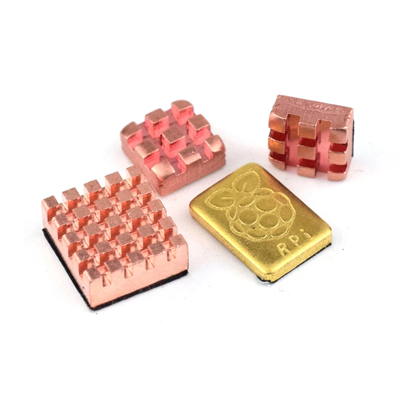

Raspberry Pi 4 Heat Sink Copper Cooling Radiators For Raspberry Pi 4 Model B 4B