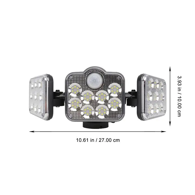 

1Pc Human Body Induction Wall Lamp Waterproof Solar Light Chic Street Lamp White