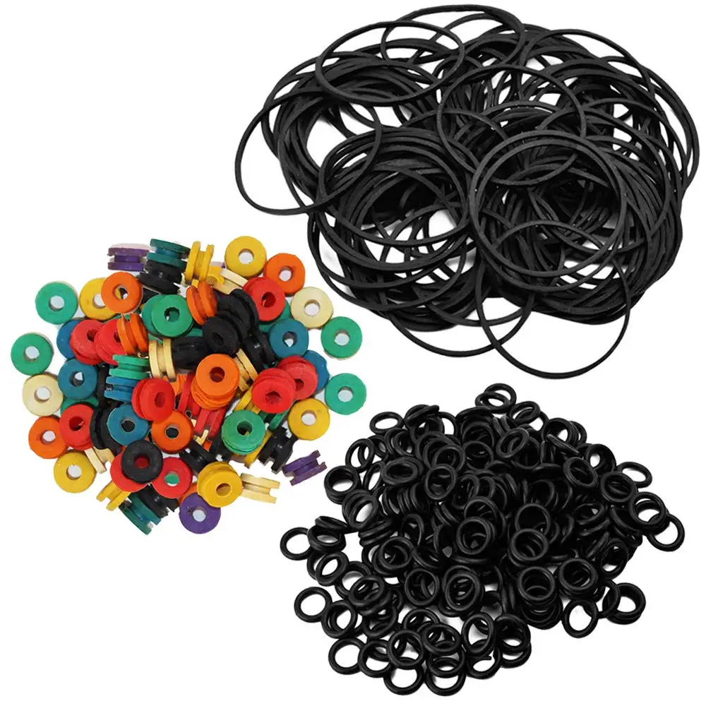 Резиновые браслеты для тату и люверсов набор уплотнительных колец 100 шт Мягкие
