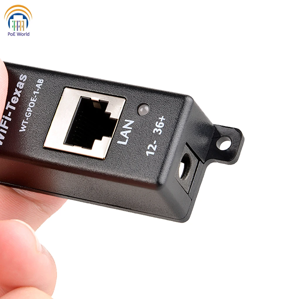 Гигабитный Инжектор Power Over Ethernet Пассивный инжектор PoE Plus Linker для 802.3at + ModeA B с двумя