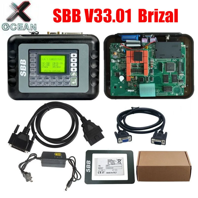 Sbb 33 01 Бразилия Auto программатор ключей SBB V33.01 Obd2 программирование для GM Pin кода