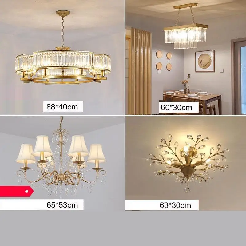 

Lighting Luminaire Deco Cuisine Nordic Design Crystal Loft Decor De Techo Moderna Lampara Colgante Lampen Modern Hanging Lamp