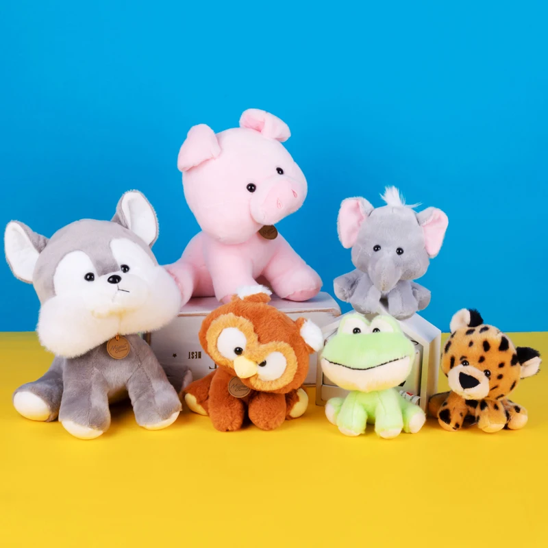 

15/20/30cm New Creative Cute Plush Toys Shake Head Series Animal Doll Plush Dolls Festival Gifts