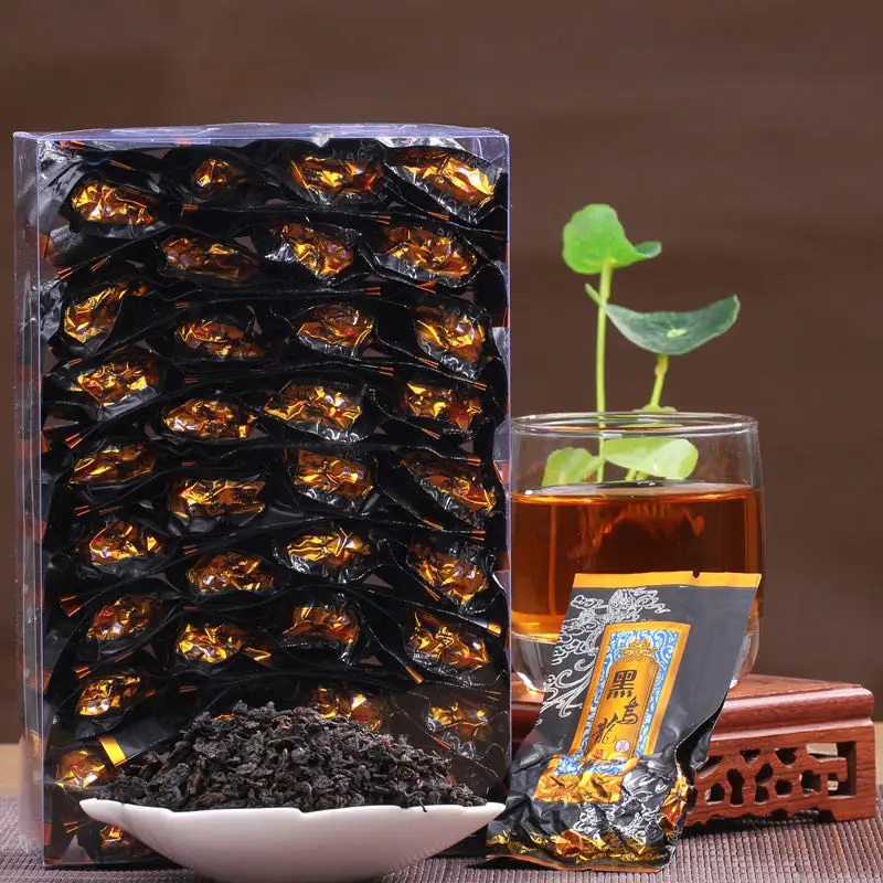 Чай с древесным углем Black Oolong CN полезный чай сохраняющий вес истончение тела и