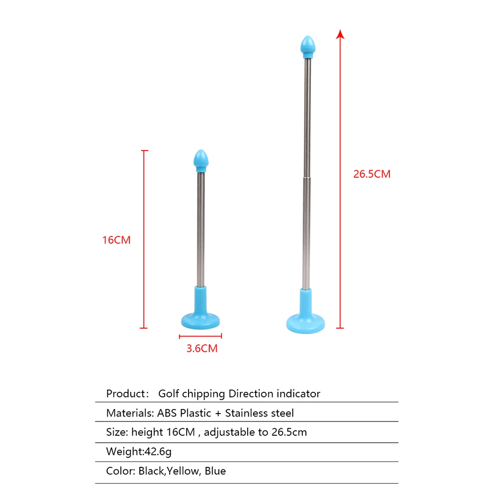 

Golf Cutter Direction Indicator Magnetic Swing Club Correct Alignment Stick Rod Aim Angle Training Aids Tools