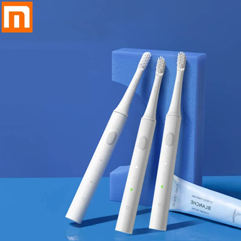 Зубная щетка Xiaomi Mijia T100 звуковая аккумуляторная USB-зарядка водонепроницаемая