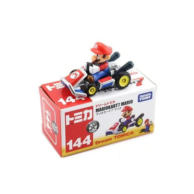 Оригинальная модель автомобиля TOMY из сплава Пикачу Оптимус Прайм Супер Марио