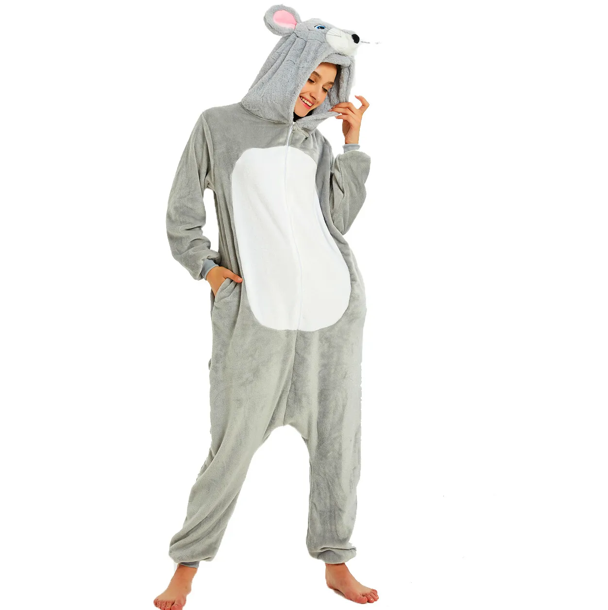  И Единорог штаны для женщин Стич панда зимние фланелевые пижамы взрослых