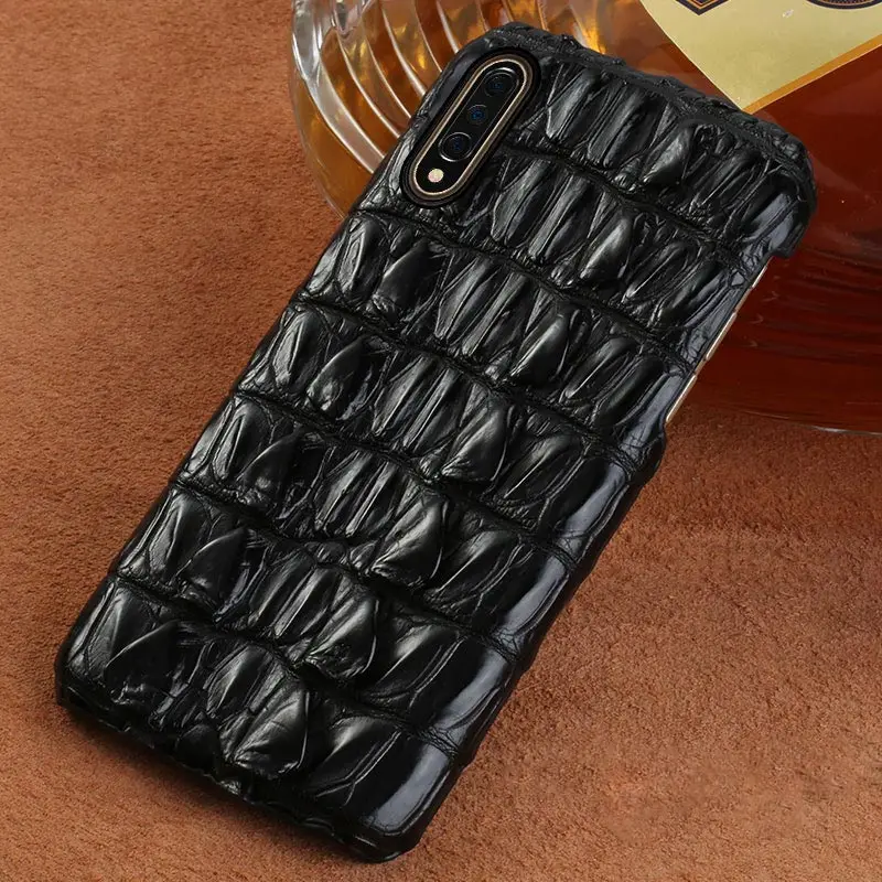 Роскошные Чехлы из натуральной крокодиловой кожи для Xiaomi Mi 9 9T 10 Pro 8 se Lite A3 A2 чехол