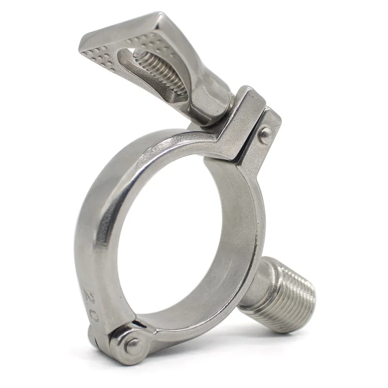 OD 19 мм до OD152mmbspt1 / 2 &quotнаружная резьба 304 Скоба из нержавеющей стали для труб
