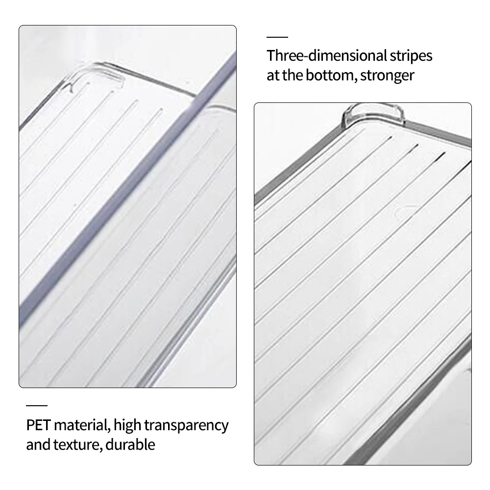 Органайзер для холодильника Bins органайзер ящиков прозрачный контейнер хранения