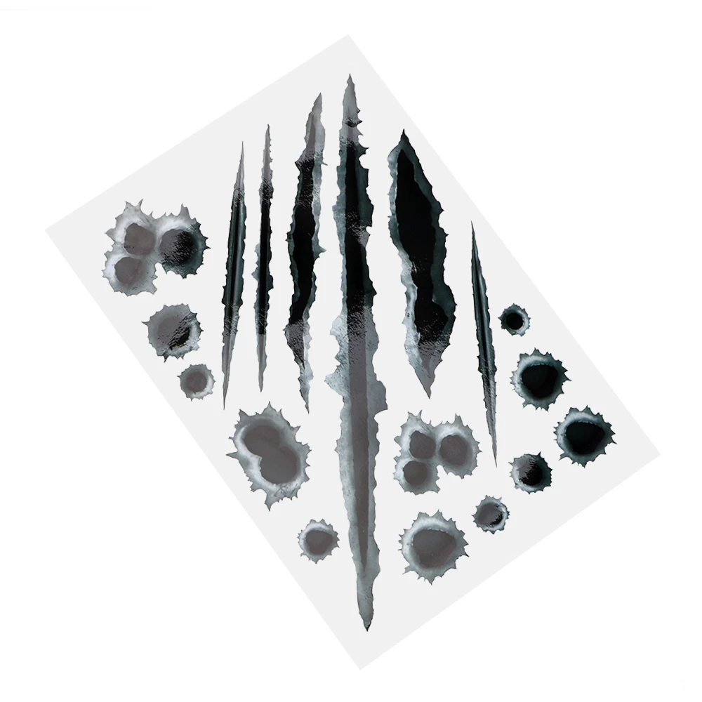 3D крутые автомобильные наклейки с отверстием для пули аксессуары Opel Insignia Vectra C Mokka