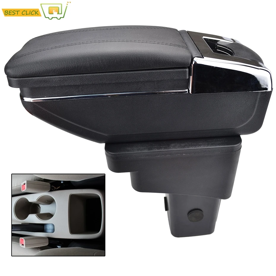 Подлокотник для центральной консоли мягкая кожа подлокотник Hyundai Accent RB Solaris Verna 2011